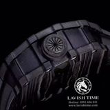 Đồng Hồ Richard Mille RM 12-01 Manual Winding Tourbillon Rep 1:1 Chế Tác Vỏ Carbon Mặt Skeleton Lộ Cơ Dây Cao Su