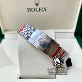 Đồng Hồ Rolex Datejust 36mm 126234-0047 Rep 1:1 Cao Cấp Vỏ Bạc Mặt Lá Cọ Xanh Cọc Số Vạch Dây Kim Loại Jubilee