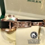 Đồng Hồ Rolex Cosmograph Daytona 116515LN-0061 Rep 1:1 Cao Cấp Vỏ Vàng Hồng Mặt Vàng Dây Cao Su