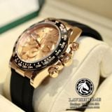 Đồng Hồ Rolex Cosmograph Daytona 116515LN-0061 Rep 1:1 Cao Cấp Vỏ Vàng Hồng Mặt Vàng Dây Cao Su