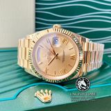 Đồng Hồ Rolex Day-Date 40mm 228238-0006 Rep 1:1 Cao Cấp Vỏ Vàng Kim Mặt Vàng Cọc Số La Mã Dây Kim Loại