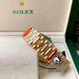 Đồng Hồ Rolex Day-Date 40mm 228238-0006 Rep 1:1 Cao Cấp Vỏ Vàng Kim Mặt Vàng Cọc Số La Mã Dây Kim Loại