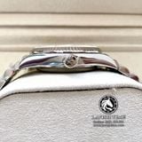 Đồng Hồ Rolex Day-Date 36mm 118239-003 Rep 1:1 Cao Cấp Vỏ Bạc Mặt Xám Cọc Số Đính Đá Dây Kim Loại