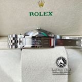 Đồng Hồ Rolex Datejust 41mm 126334-0024 Rep 1:1 Cao Cấp Vỏ Bạc Mặt Trắng Cọc Số La Mã Dây Kim Loại Jubilee