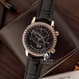 Đồng Hồ Patek Philippe Grand Complications 6104R-001 Rep 1:1 Chế Tác Vỏ Vàng Hồng Mặt Thiên Hà Đen Dây Da
