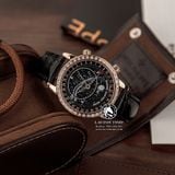 Đồng Hồ Patek Philippe Grand Complications 6104R-001 Rep 1:1 Chế Tác Vỏ Vàng Hồng Mặt Thiên Hà Đen Dây Da