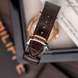 Đồng Hồ Patek Philippe Nautilus 5711R-001 Rep 1:1 Chế Tác Vỏ Vàng Hồng Mặt Nâu Dây Da