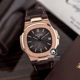 Đồng Hồ Patek Philippe Nautilus 5711R-001 Rep 1:1 Chế Tác Vỏ Vàng Khối 18K Mặt Nâu Dây Da