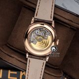Đồng Hồ Patek Philippe Complications 5396R-011 Rep 1:1 Chế Tác Vỏ Vàng Hồng Mặt Trắng Dây Da