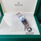 Đồng Hồ Rolex Datejust 36mm 126234-0037 Rep 1:1 Cao Cấp Vỏ Bạc Mặt Xanh Dương Cọc Số Đính Đá Dây Kim Loại Jubilee