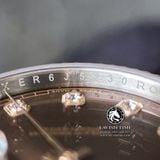 Đồng Hồ Rolex Datejust 36mm 126231 Rep 1:1 Cao Cấp Vỏ Demi Vàng Hồng Mặt Nâu Chocolate Cọc Số Đính Đá Dây Kim Loại Jubilee
