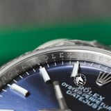 Đồng Hồ Rolex Datejust 36mm 126234-0017 Rep 1:1 Cao Cấp Vỏ Bạc Mặt Xanh Dương Cọc Số Đính Đá Dây Kim Loại