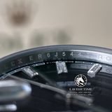 Đồng Hồ Rolex Day-Date 40mm 228349RBR Rep 1:1 Cao Cấp Vỏ Bạc Niềng Bezel Đính Đá Mặt Đen Cọc Số Đính Đá Baguette Dây Kim Loại