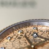 Đồng Hồ Rolex Datejust 41mm126233-0033 Rep 1:1 Cao Cấp Vỏ Demi Vàng Kim Mặt Vi Tính Vàng Cọc Số Đính Đá Dây Kim Loại Jubilee