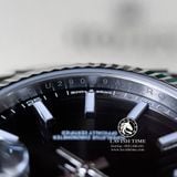 Đồng Hồ Rolex Datejust 41mm 126334-0018 Rep 1:1 Cao Cấp Vỏ Bạc Mặt Đen Cọc Số Vạch Dây Kim Loại Jubilee