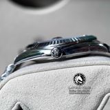 Đồng Hồ Rolex Datejust 41mm 126334-0018 Rep 1:1 Cao Cấp Vỏ Bạc Mặt Đen Cọc Số Vạch Dây Kim Loại Jubilee