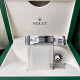 Đồng Hồ Rolex Datejust 41mm 126334-0018 Rep 1:1 Cao Cấp Vỏ Bạc Mặt Đen Cọc Số Vạch Dây Kim Loại Jubilee