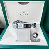 Đồng Hồ Rolex Datejust 41mm 126334-0004 Rep 1:1 Chế Tác Vỏ Bạc Mặt Bạc Cọc Số Vạch Dây Kim Loại