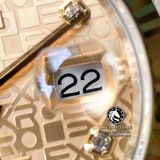 Đồng Hồ Rolex Datejust 36mm 126233-0033 Rep 1:1 Cao Cấp Vỏ Demi Vàng Kim Mặt Vi Tính Vàng Cọc Số Đính Đá Dây Kim Loại Jubilee