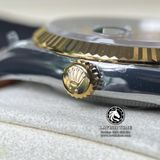 Đồng Hồ Rolex Datejust 36mm 126233-0033 Rep 1:1 Cao Cấp Vỏ Demi Vàng Kim Mặt Vi Tính Vàng Cọc Số Đính Đá Dây Kim Loại Jubilee