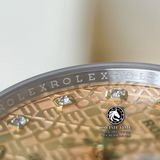 Đồng Hồ Rolex Datejust 36mm 126233-0033 Rep 1:1 Cao Cấp Vỏ Demi Vàng Kim Mặt Vi Tính Vàng Cọc Số Đính Đá Dây Kim Loại Jubilee