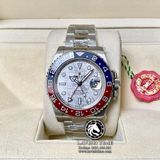 Đồng Hồ Rolex GMT-Master II Meteorite Dial 126719BLRO Rep 1:1 Chê Tác Vỏ Bạc Độ Mặt Số Thiên Thạch Dây Kim Loại Oyster