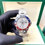 Đồng Hồ Rolex GMT-Master II Meteorite Dial 126719BLRO Rep 1:1 Chê Tác Vỏ Bạc Độ Mặt Số Thiên Thạch Dây Kim Loại Oyster