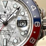 Đồng Hồ Rolex GMT-Master II Meteorite Dial 126719BLRO Rep 1:1 Chê Tác Vỏ Bạc Độ Mặt Số Thiên Thạch Dây Kim Loại Oyster