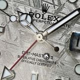 Đồng Hồ Rolex GMT-Master II Meteorite Dial 126719BLRO Rep 1:1 Chê Tác Vỏ Bạc Độ Mặt Số Thiên Thạch Dây Kim Loại Oyster
