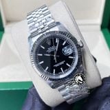 Đồng Hồ Rolex Datejust 36mm 116234-0085 Rep 1:1 Chế Tác Vỏ Bạc Mặt Đen Cọc Số Vạch Dây Kim Loại Jubilee