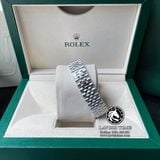Đồng Hồ Rolex Datejust 36mm 116234-0085 Rep 1:1 Chế Tác Vỏ Bạc Mặt Đen Cọc Số La Mã Dây Kim Loại Jubilee