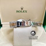 Đồng Hồ Rolex Datejust 36mm 116233 Rep 1:1 Chế Tác Vỏ Demi Bọc Vàng Mặt Vàng Cọc Số Đính Đá Dây Kim Loại Jubilee