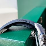 Đồng hồ Rolex Cosmograph Daytona 116519LN-0025 Rep 1:1 Cao Cấp Vỏ Bạc Mặt Đen Dây Cao Su