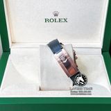 Đồng Hồ Rolex Cosmograph Daytona 116515LN-0012 Rep 1:1 Cao Cấp Vỏ Vàng Hồng Mặt Đen Dây Cao Su