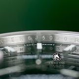 Đồng Hồ Rolex Datejust 41mm 126334-0018 Rep 1:1 Cao Cấp Vỏ Bạc Mặt Đen Cọc Số Vạch Dây Kim Loại Jubilee