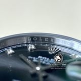 Đồng Hồ Rolex Datejust 41mm 126334-0006 Rep 1:1 Cao Cấp Vỏ Bạc Mặt Xám Cọc Số Đá Dây Kim Loại Jubilee