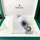 Đồng Hồ Rolex Datejust 41mm 126334-0006 Rep 1:1 Cao Cấp Vỏ Bạc Mặt Xám Cọc Số Đá Dây Kim Loại Jubilee