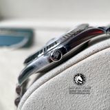 Đồng Hồ Rolex Datejust 41mm 126334 Rep 1:1 Chế Tác Vỏ Bạc Mặt Số Độ Xà Cừ Vân Mây Cọc Số Kim Cương Thiên Nhiên Dây Kim Loại Jubilee