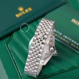 Đồng Hồ Rolex Datejust 31mm 178274-0048 Rep 1:1 Chế Tác Mặt Xanh Dương Niềng Khía Dây Thép Jubilee 5 mắt