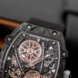 Đồng Hồ Richard Mille RM 27-05 Rafael Nadal Flying Tourbillon NTPT Carbon Đen