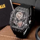 Đồng Hồ Richard Mille RM 27-05 Rafael Nadal Flying Tourbillon NTPT Carbon Đen