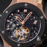 Đồng Hồ Hublot Big Bang Minute Repeater Tourbillon 44mm Rep 1:1 Chế Tác Vỏ Vàng Hồng Mặt Số Skeleton Dây Cao Su 304.PX.1180.LR