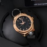Đồng Hồ Hublot Classic Fusion Orlinski 40mm Rep 1:1 Chế Tác Vỏ Vàng Hồng Mặt Số Đen Dây Cao Su Đen 550.OS.1800.RX.ORL19
