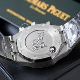 Đồng Hồ Audemars Piguet Royal Oak Chronograph 26331ST.OO.1220ST.03 Rep 1:1 Chế Tác Vỏ Bạc Mặt Trắng Dây Kim Loại