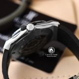 Đồng Hồ Hublot Classic Fusion 42mm Rep 1:1 Chế Tác Vỏ Bạc Độ Viền Bezel Kim Cương Thiên Nhiên - Moissanite 542.NX.1171.LR