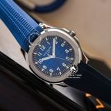 Đồng Hồ Patek Philippe Aquanaut 5168G-001 Rep 1:1 Chế Tác Vỏ Bạc Mặt Xanh Dương Dây Cao Su