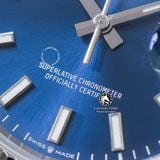 Đồng Hồ Rolex Datejust 36mm 126234-0017 Rep 1:1 Chế Tác Vỏ Bạc Mặt Xanh Dương  Cọc Số Vạch Dây Kim Loại Jubilee