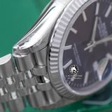 Đồng Hồ Rolex Datejust 36mm 126234-0017 Rep 1:1 Chế Tác Vỏ Bạc Mặt Xanh Dương  Cọc Số Vạch Dây Kim Loại Jubilee