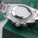 Đồng Hồ Rolex Submariner 116610LV Rep 1:1 Chế Tác Vỏ Bạc Mặt Xanh Lá Cây Dây Kim Loại Oyster