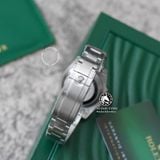 Đồng Hồ Rolex Submariner 114060LN Rep 1:1 Chế Tác Vỏ Bạc Mặt Đen Dây Kim Loại Oyster